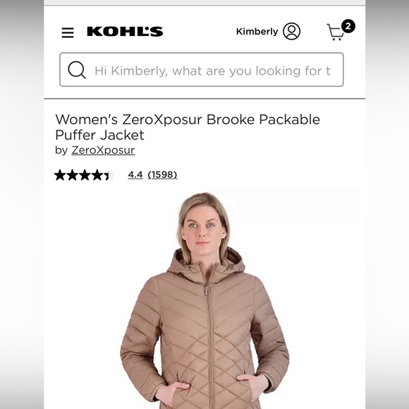 ZeroXposur Jackets & Coats Zeroxposur Brooke Packable Puffer Jacket